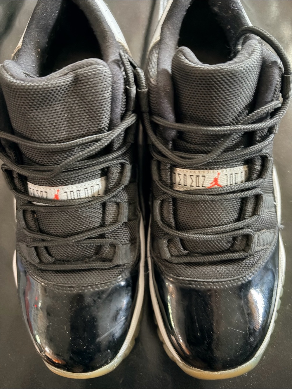 Jordan Kids Black 12’s size 6.5